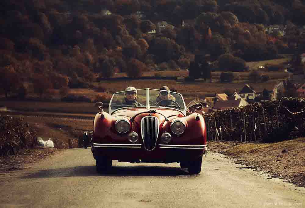 randonnée voiture ancienne